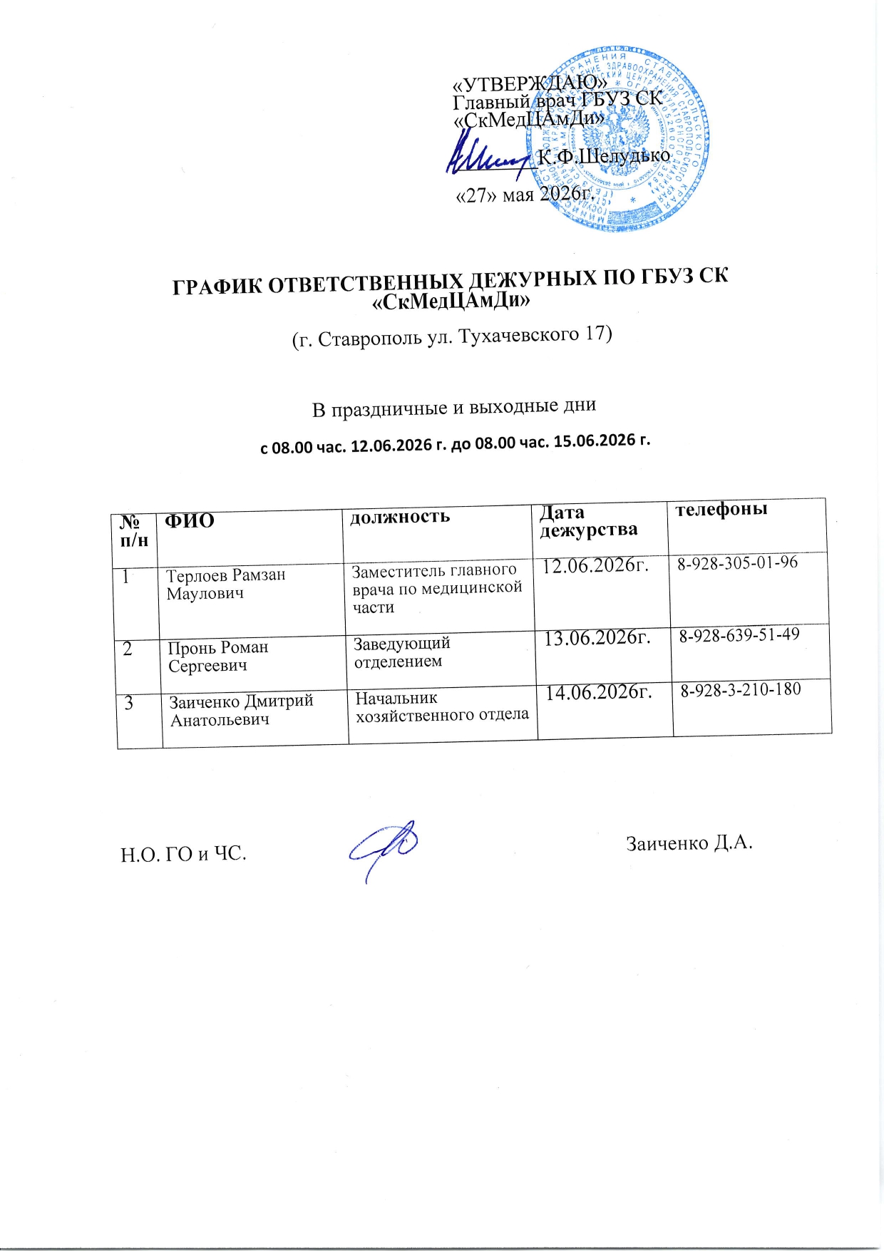 Уважаемые пациенты!